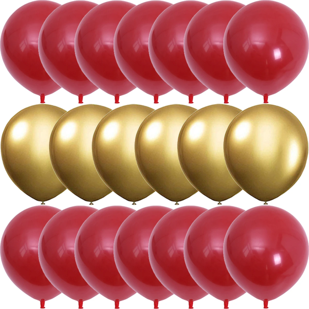 

10inch Pomegranate Red Confetti Latex Balloons Wedding Globos Birthday baby shower House New year party Decorations