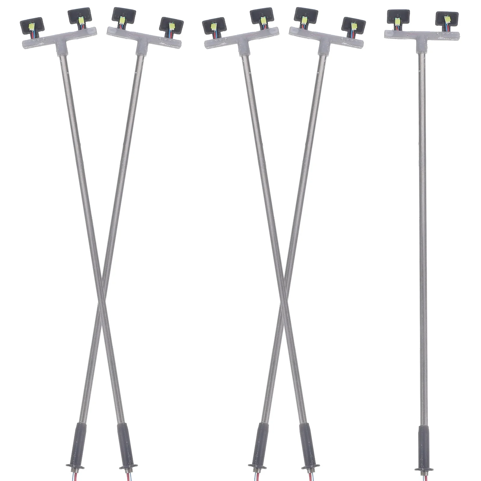 

Street Light Model Mini House Decors Garden Decoration Lamp Models Decorative LED