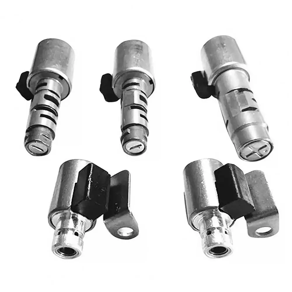 

High Performance 5Pcs/Set Practical Wear Resistant Solenoid Set Anti-corrosive Transmission Valve Excellent