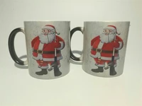 merry fishmas merry christmas mugs santa claus mugs go fishing mugs santa cups dad cups papa mugs color changing coffee mugs