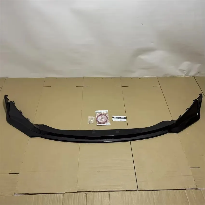 

Для BMW M3 G80 M4 G82 2021-2023 карбоновый вид передний бампер автомобиля разделитель губ диффузор спойлер комплекты кузова аксессуары глянцевый черный