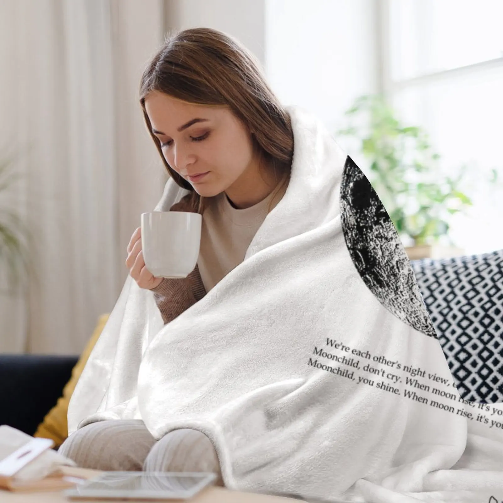 RM Моно. - Одеяло Moonchild одеяла для диванов детских перемещения