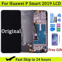for huawei p smart 2019 lcd display with touch screen digitizer assembly with frame for p smart 2019 repair part