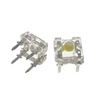 Светодиод Piranha, 50 шт., F5, 5 мм, белый, красный, оранжевый, RGB, розовый, синий, зеленый, желтый, янтарный, прозрачный светодиодный Диод, 4-контактные диоды