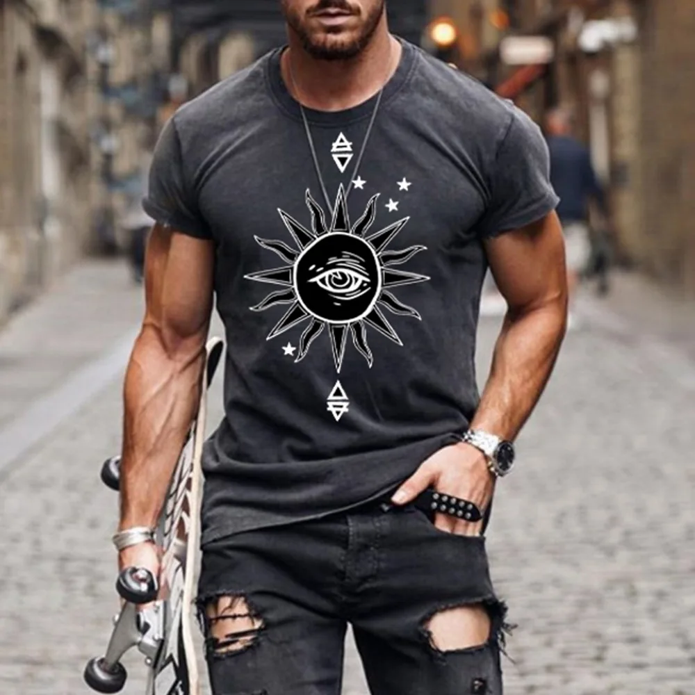 

2021 new T-shirt classic fashion summer oversized 3D men's Harajuku O-neck fashion casual T-shirt Couple short sleeve