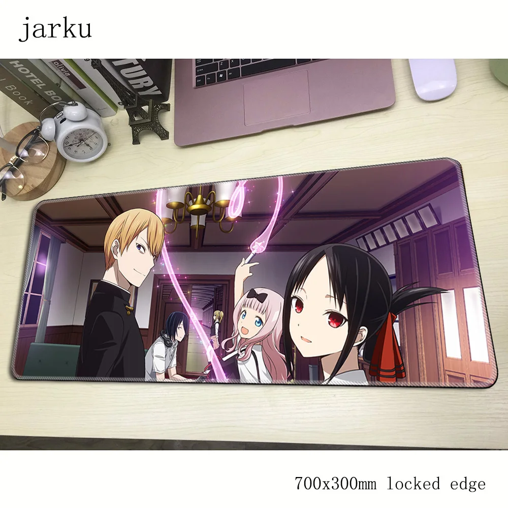 Коврик для мыши Kaguya-sama Love is War, геймеры shikei Shirogane, игровой коврик для мыши, коврик для ноутбука, коврик для мыши Yu Ishigam, игровые компьютерные коврики для геймеров