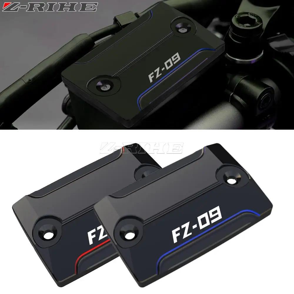 

For YAMAHA FZ09 FZ-09 2014-2017 FJ09 FJ-09 FZ FJ 2015 2016 Motorcycle Front Brake Master Cylinder Fluid Reservoir Cover Oil Cap