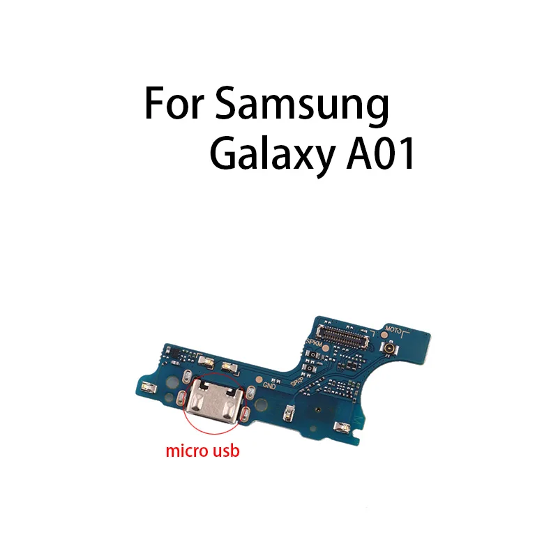 Гибкий кабель для зарядки для Samsung Galaxy A01 / SM-A015 (micro usb), USB-порт для зарядки, док-разъем, зарядная плата, гибкий кабель