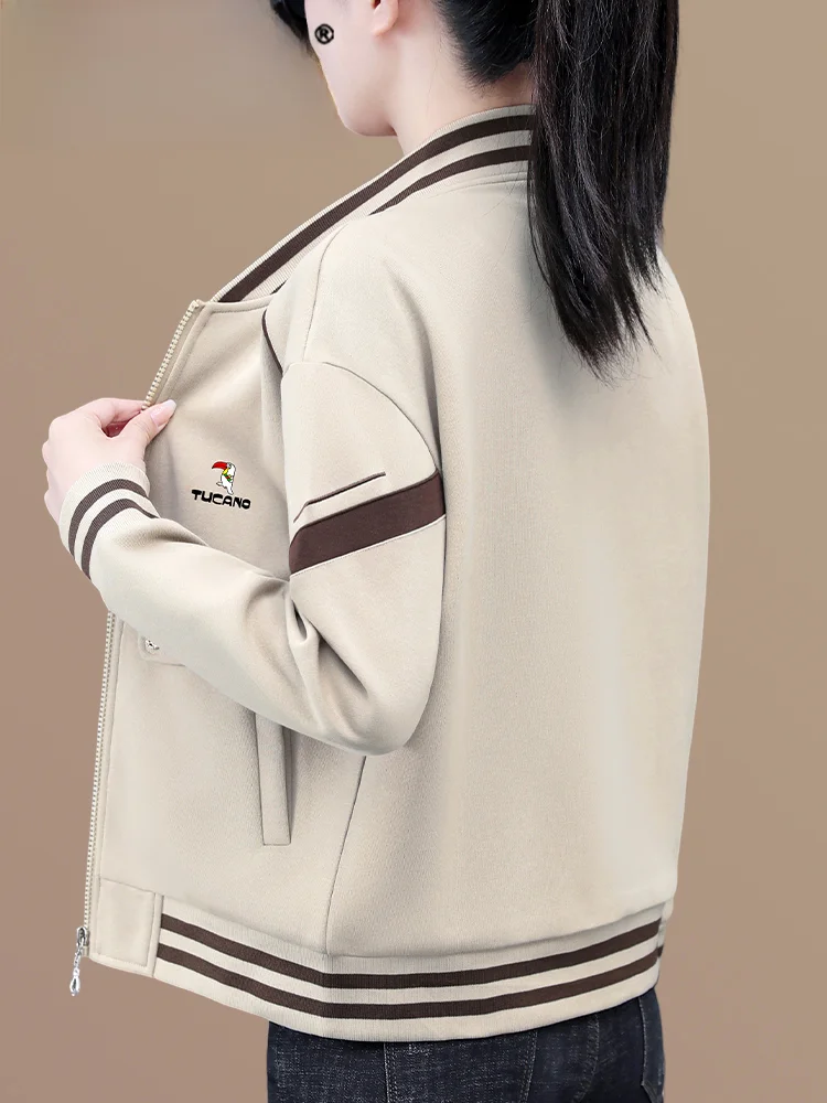 Бренд Woodpecker бейсбольная форма верхняя одежда для женщин весна и осень 2024 новая