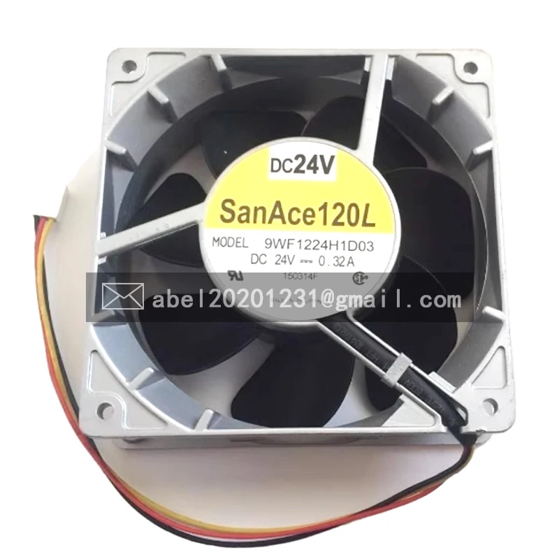 ОРИГИНАЛЬНЫЙ 9WF1224H1D03 DC24V 0 32A 3-проводной охлаждающий вентилятор СОВЕРШЕННО НОВЫЙ