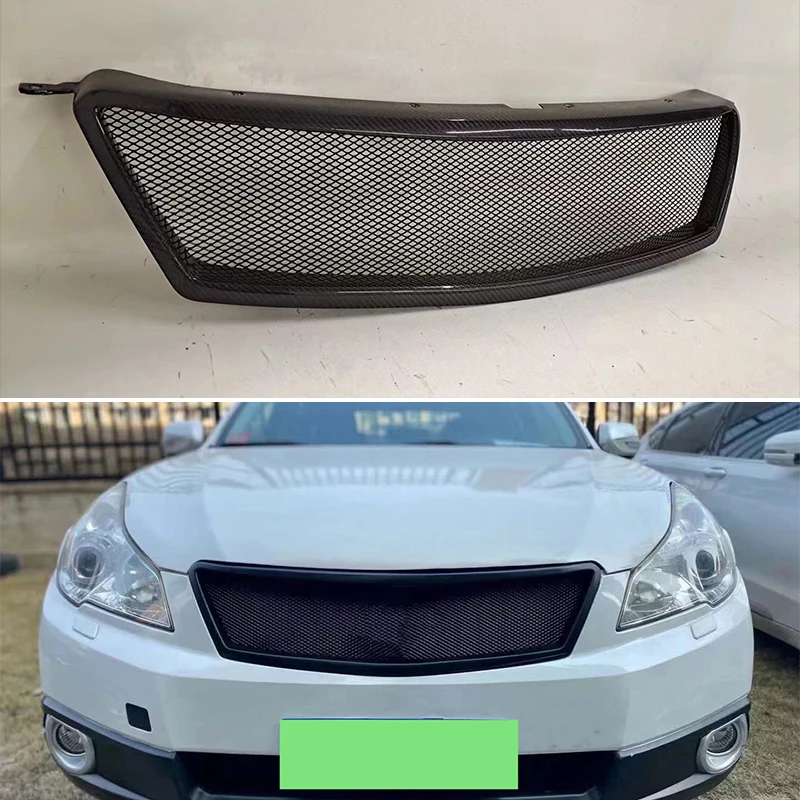

Use For Subaru Outback 2009--2012 Year Refitt Front Center Racing Grille Grill Cover Accessorie Body Kit