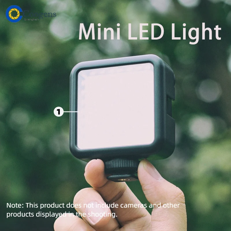 Компактная Светодиодная лампа для видеокамеры портативная горячего башмака