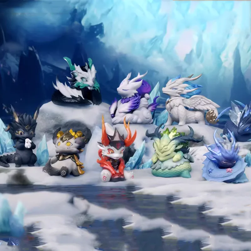 Классика гор и рек вместе с Loong Series глухая коробка игрушка загадочная Милая Аниме