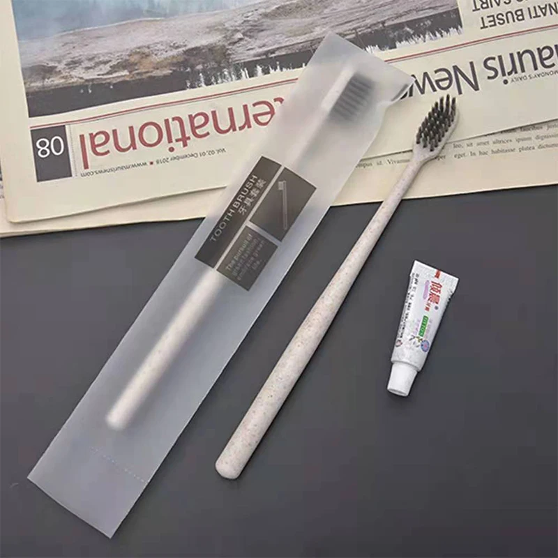 

5/10sets Hotel Clean Disposable Toothbrush Toothpaste Kit for Travel Camping