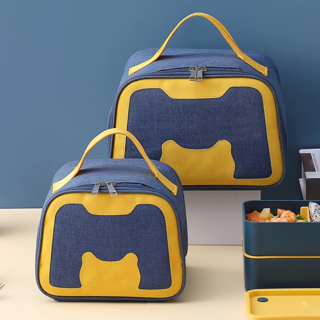 

Изолированная сумка для ланча, термо-сумка для дома, школы, офиса, пикника, кемпинга, сумка для переноски еды, уличные мешочки для блюд типа 1