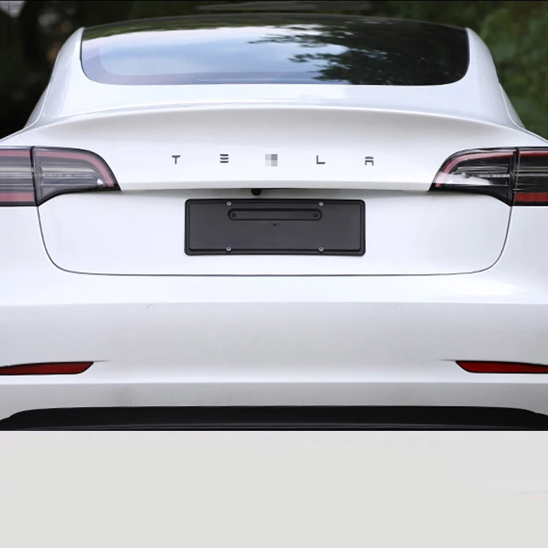 Наклейка на заднюю крышку автомобиля Tesla 3 Y S X логотип Замена букв наклейка