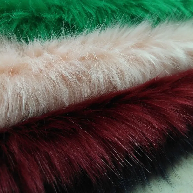 

30Colours High Quality Imitation Fox Fur Fabric 4.5cm Long DIY Faux Fur Fabric For Sewing Coat Scarf Carpet Backgroud 90X180CM