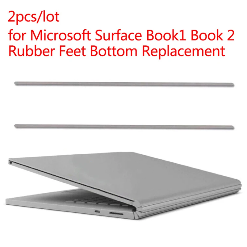 

2Pcs/Lot Rubber Feet for Surface Book 1 Book 2 13.5 inch 15 inch Rubber Feet with Adhensive