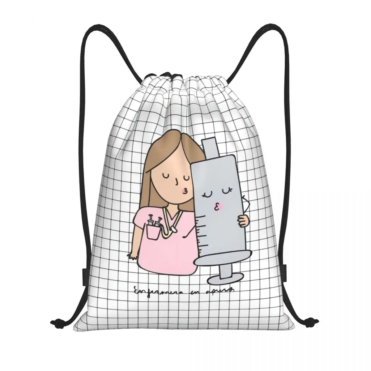 Рюкзак на шнурке для медсестры спортивные сумки тренажерного зала