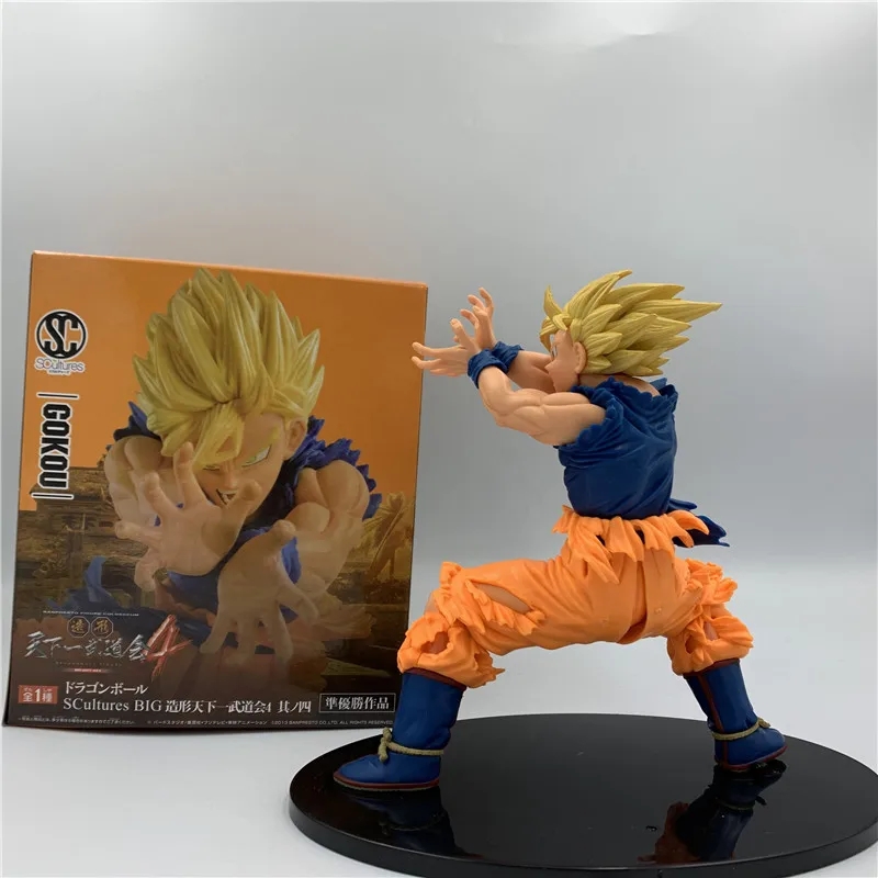Фигурка Dragon Ball Z из аниме бомба Гоку Боевая фигурка ПВХ DBZ Goku Fighting Super Saiyan Vegeta