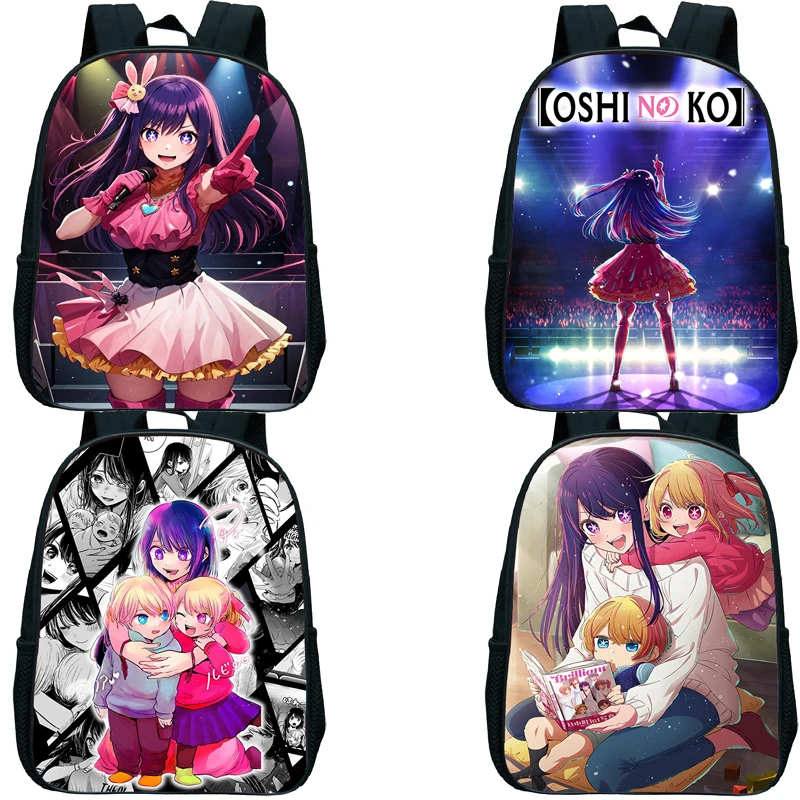 

Kawaii аниме Oshi No Ko рюкзак для фотодевушки Ai Hoshino Детская сумка для книг водонепроницаемые детские школьные сумки маленький рюкзак