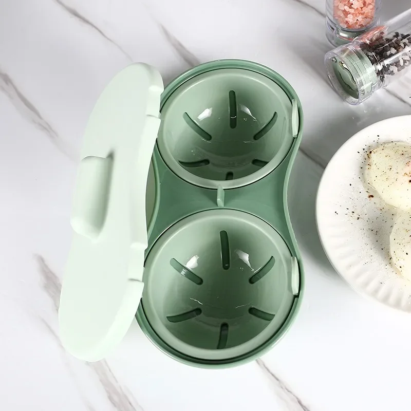 1 шт. микроволновая печь яйцо-браконьер 2 пластиковых сетки с крышкой яйцеварка