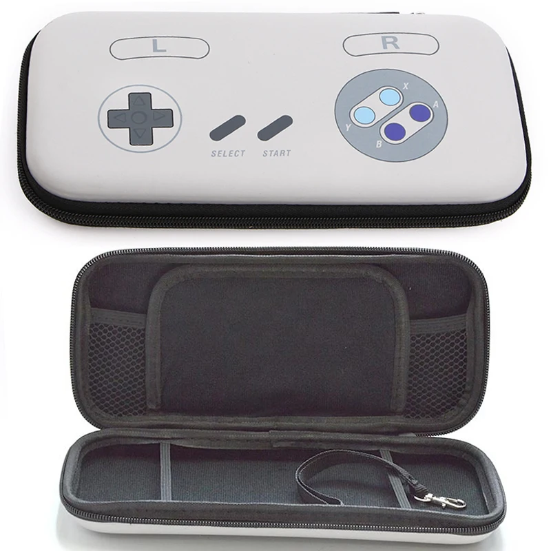 

For NS Switch EVA Hard Carrying Case Travel Pouch Cover For Nintend Accessories Compatible SNES Controller Protective Storage
