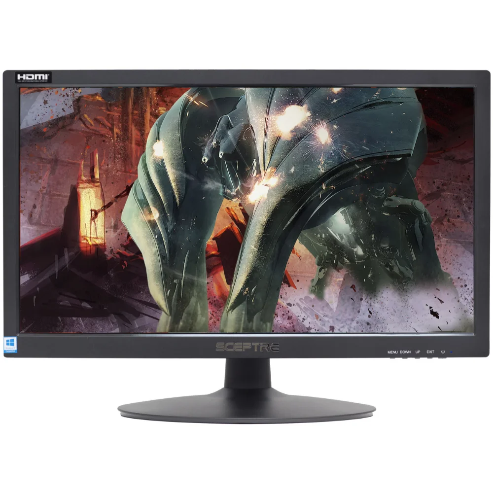 

Монитор светодиодный 20 дюймов, 1600x900, HDMI, VGA, 75 Гц, 5 мс, HD, черный