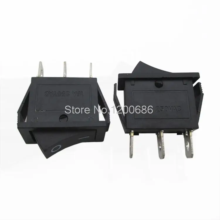 

5 Piece Rocker switch Rocker switch ON OFF Three-pin power switch Medium Power switch