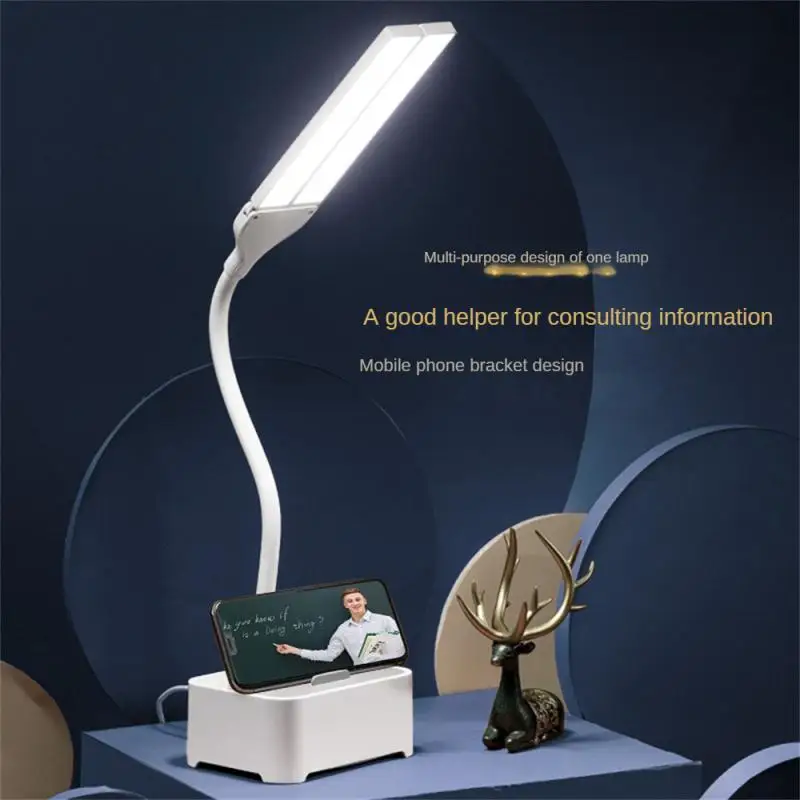 

Lighting Eye Protection Bedroom Bedside Reading Night Light Room Desk Lamp Learning Childrens Dormitory Dimmable Desk Lights