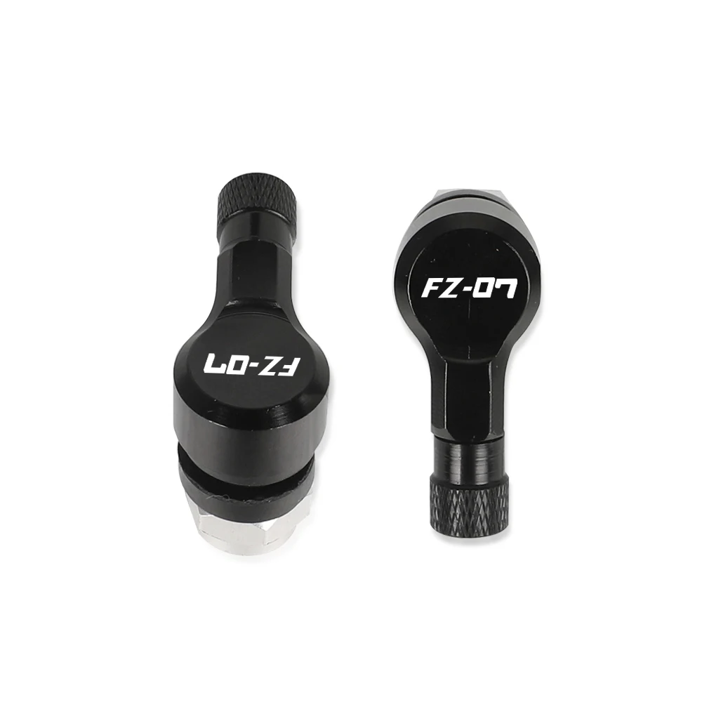 

Колпачки на стержни клапана шины 90 градусов, крышки для yamaha FZ07 2014 2015-2018, новые аксессуары для мотоциклов и автомобилей, алюминиевые бескамер...