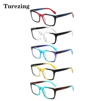 turezing2022 new 5 pack reading glasses men women optical lenses with spring hinge hd prescription diopter presbyopia eyeglasses