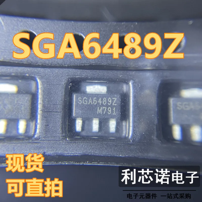 

Free shipping SGA6489Z SGA64-89Z SGA6489 A64Z A64 SOT-89 IC 10PCS