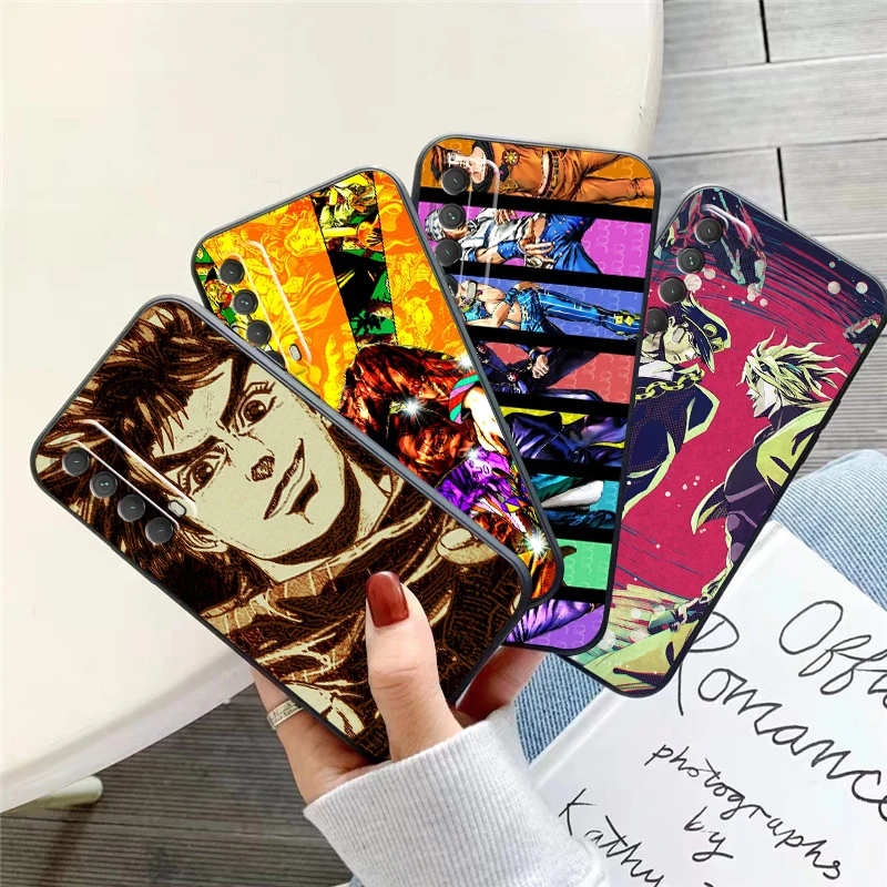

Japan Anime JoJo's Bizarre Adventure Phone Case For Huawei Honor 7A 7X 8 8X 8C 9 V9 9A 9X 9 Lite 9X Lite Carcasa Coque Black