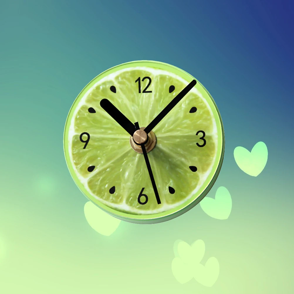 

Магнитные часы-холодильник с фруктовым узором Green