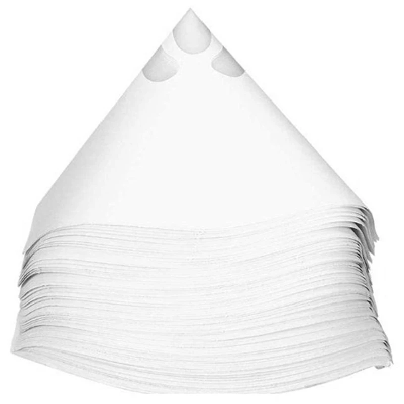 Promotion! 150Pcs Paint Filter Paper Funnel Car Spray Disposable With 1 Pcs Silicone |