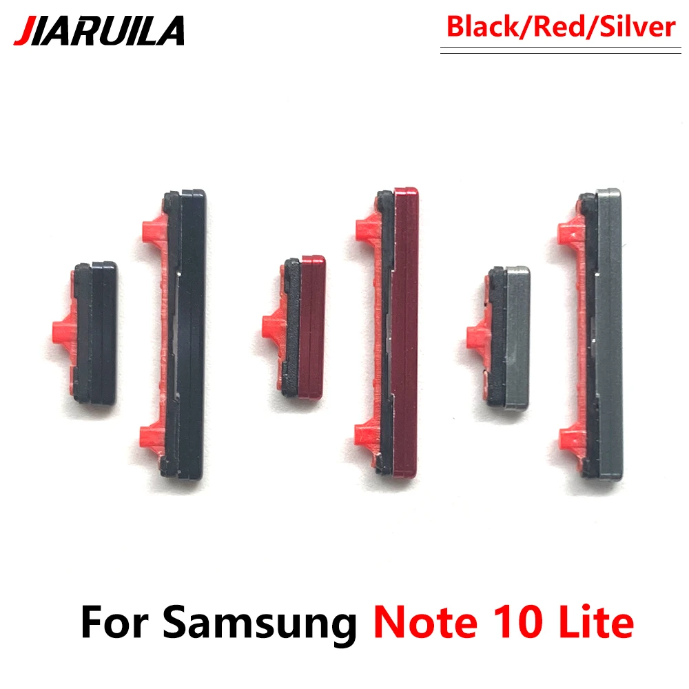 Фото НОВЫЕ запасные кнопки включения и регулировки громкости для Samsung Note 10 Lite / Note 20 Ultra / S7 Plus SM T970 №3