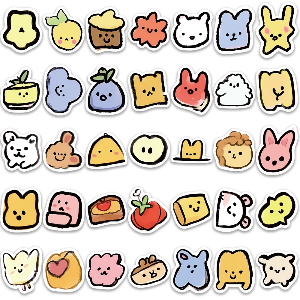 

10/100PCS Expressions Stickers Vintage For DIY Notebook Guitar Scrapbooking Motorcycle Laptop Luggage Graffiti Decals