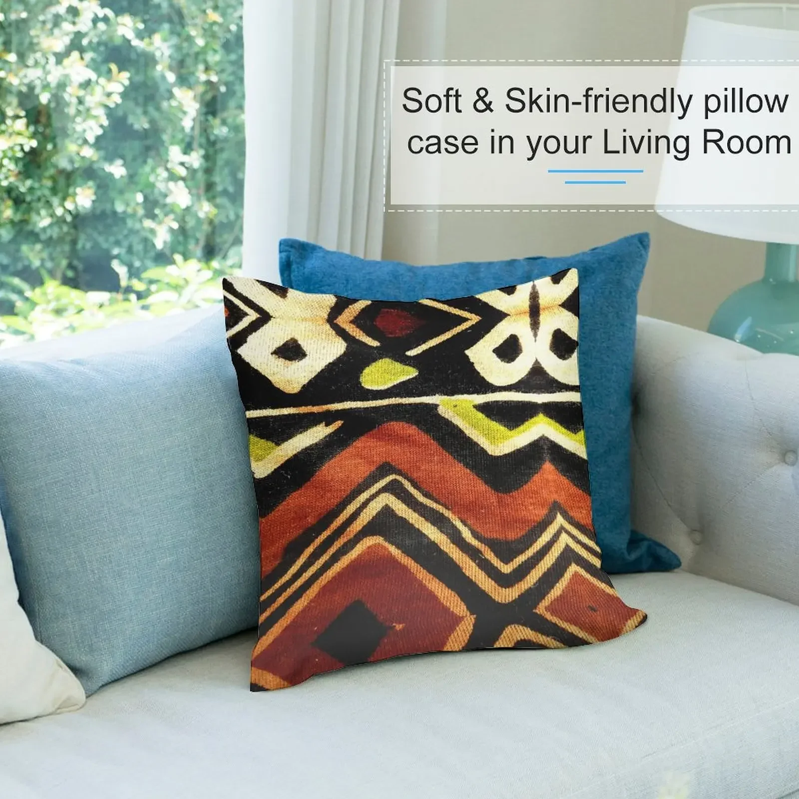 Африканский дизайн текстура ткани декоративная подушка рождественские чехлы