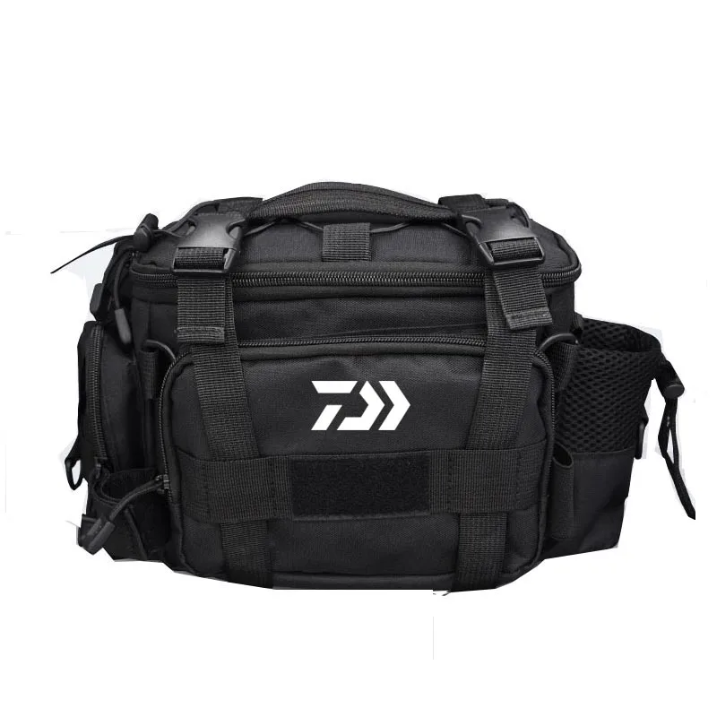 

Multifunctional Men's Outdoor Tactical Sports Portable Fishing Bag Climbing Multi-Purpose Camouflage Crossbody Fishing Bag