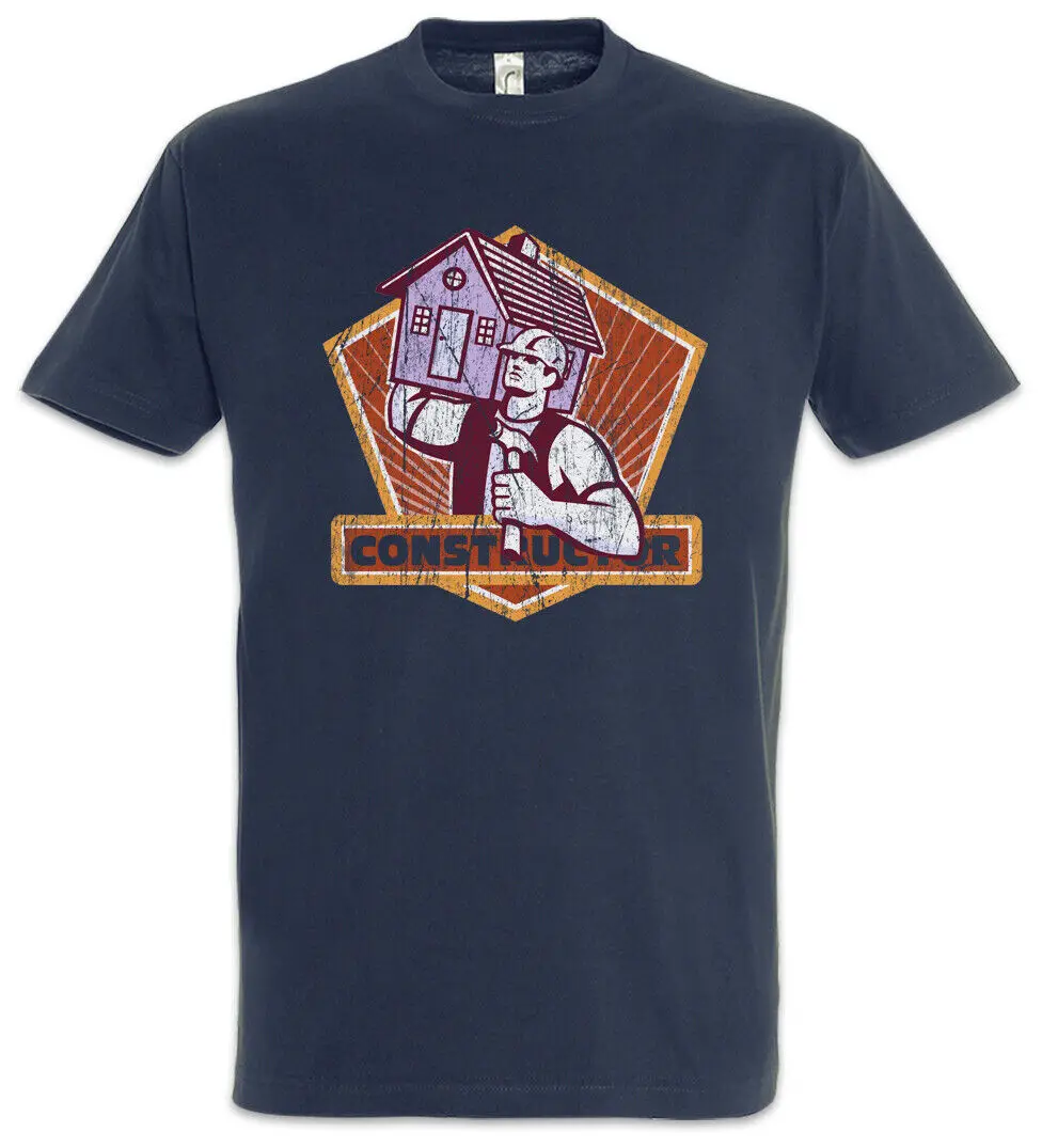 Футболка с V-образным вырезом для конструктора