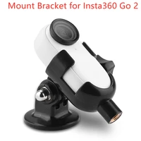 for insta360 go 2 protective frame mount 14 adapter adjustable angle bracket stabilizer expansion adapter for insta360 go 2