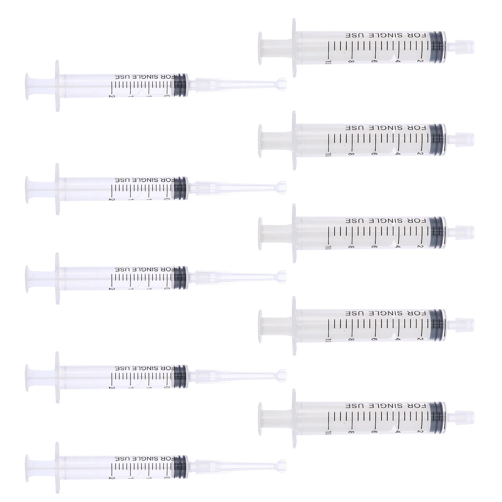 

10 Pcs Perfume Dispenser Liquid Measuring Syringe Seal Transferring Liquids Sealed Plastic Bottle Cologne