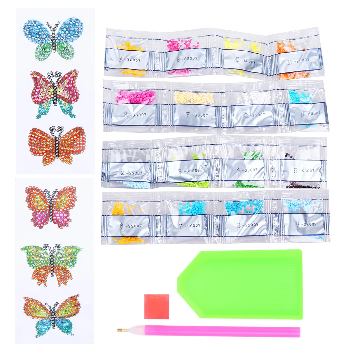 

Kits For Adults Kits Cartoon Pattern Kit For Kids Kids Refrigerator Magnets Animal Child Diamond