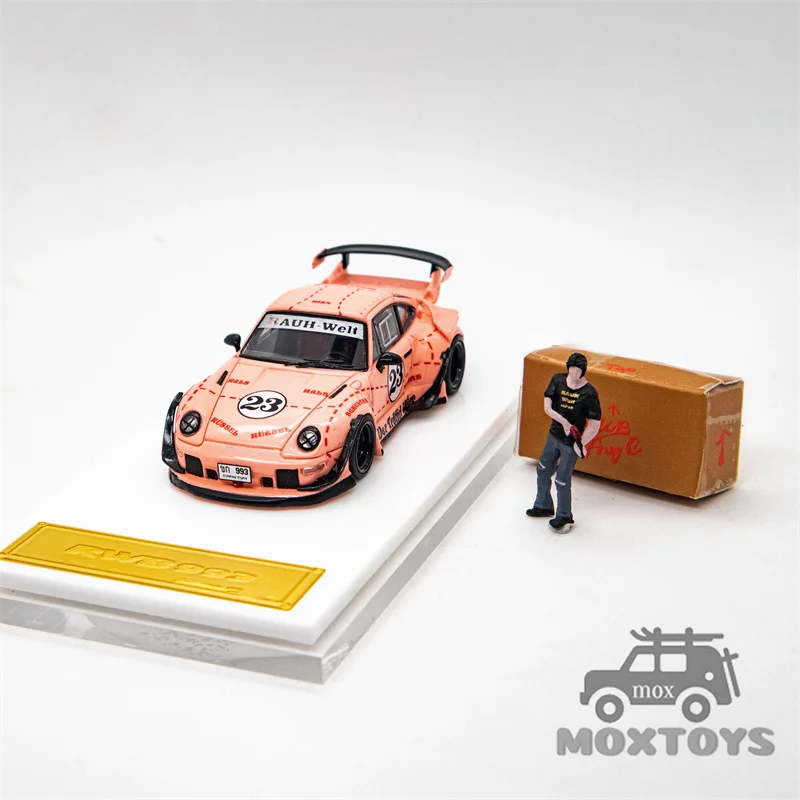 Модель звезды 1:64 Rauh-Welt RWB993 GT Pink Pig (Der Truffel Jager) limitd999 Литая под давлением модель