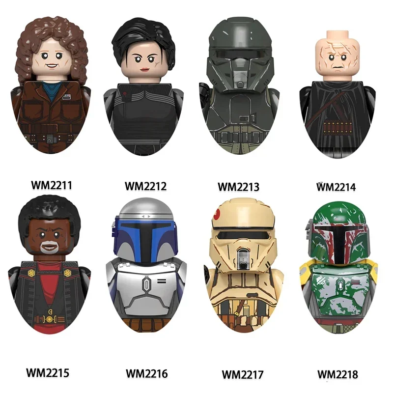 

Mandalorians Kids Toys Anime Figure WM6122 Building Blocks Coast Commandos Transport Storm Soldier Minifigure Festival Gifts