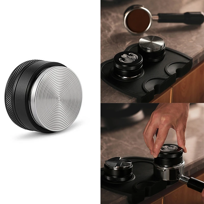 

Adjustable Espresso Coffee Distributor Leveler Thread Tool Tamper Coffee Distributor Hammer Accessories