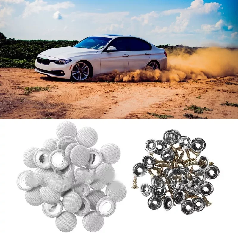

30 Pcs Auto Car Roof Kit Snap Rivets Retainer Repair Button for Interior Ceiling Fixing Buckle and Headliner Retaining Pins