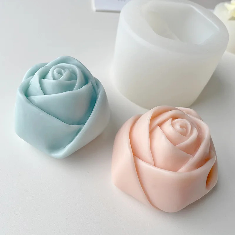 

Bloom 3D Rose Flower Fondant Silicone Molds for Chocolate Cake Candy Pastry Dessert, Candle, Soap, Polymer Clay, Cupcake Decor