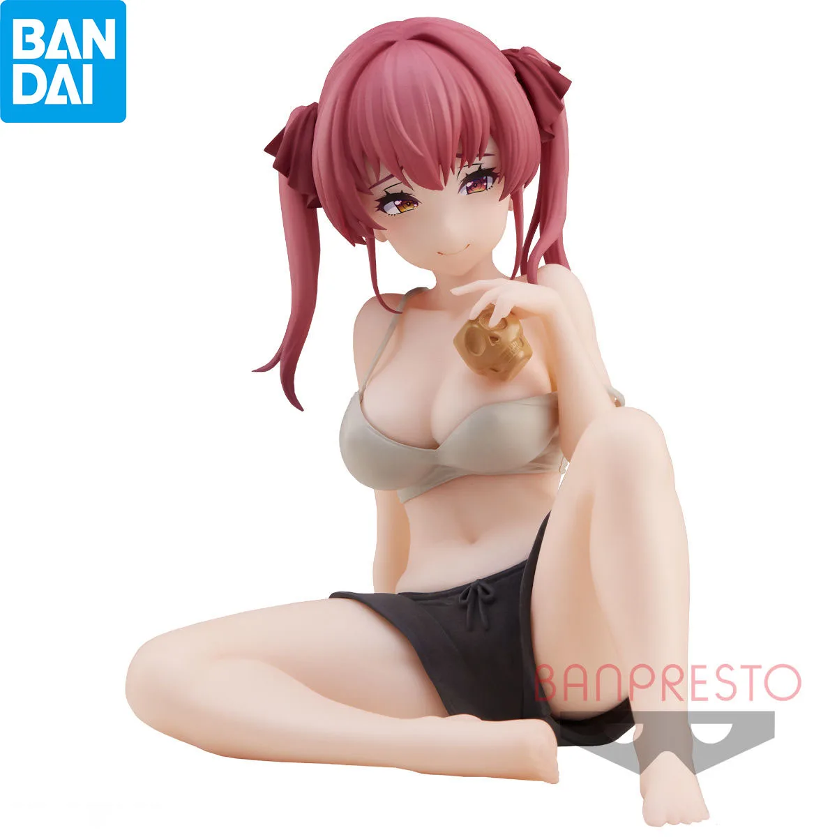 100% оригинал в наличии BANPRESTO Relax Time Hololive Houshou Marine Collection Serie Аниме Фигурка Модель